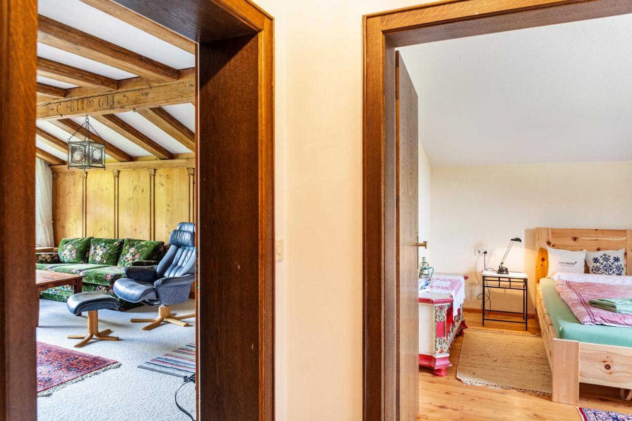 Ferienwohnung Bergblick อุนเทอร์อัมเมอร์เกา ภายนอก รูปภาพ